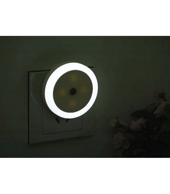 Lampka nocna 220V Led Czujnik zmierzchu