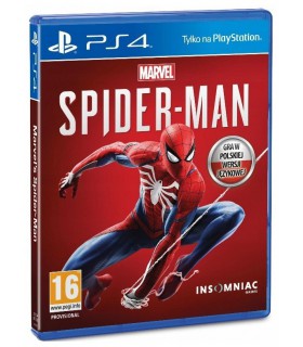 Marvel Spider-Man PS4 Dubbing PL okładka PL