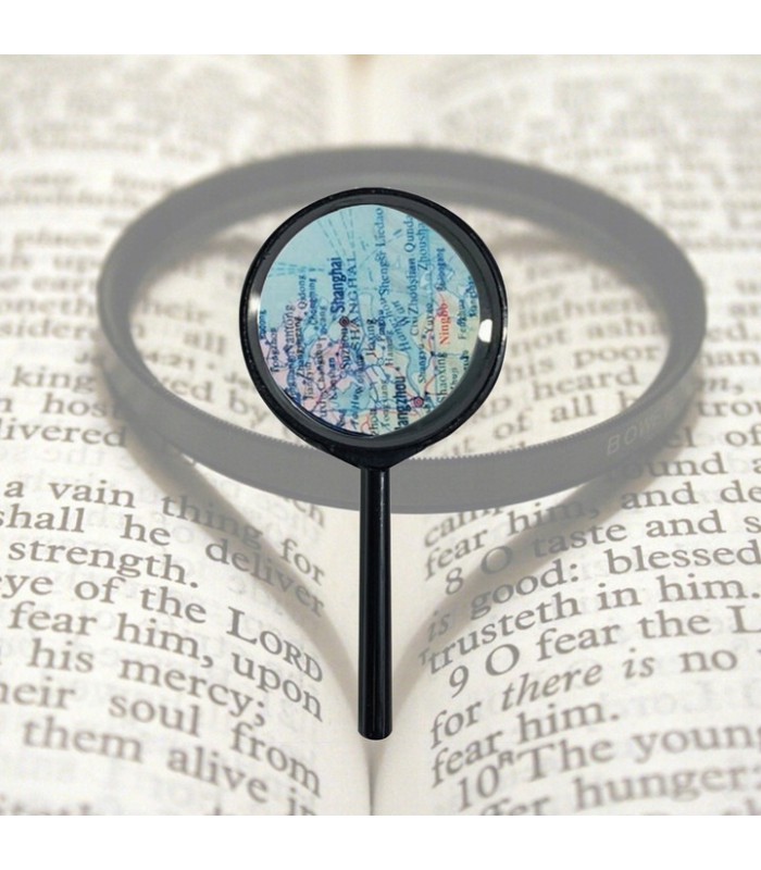 Lupa powiększająca 3x Zoom do czytania Szkło 90mm  