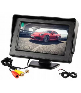 Monitor LCD 4,3 do kamer cofania parkowanie