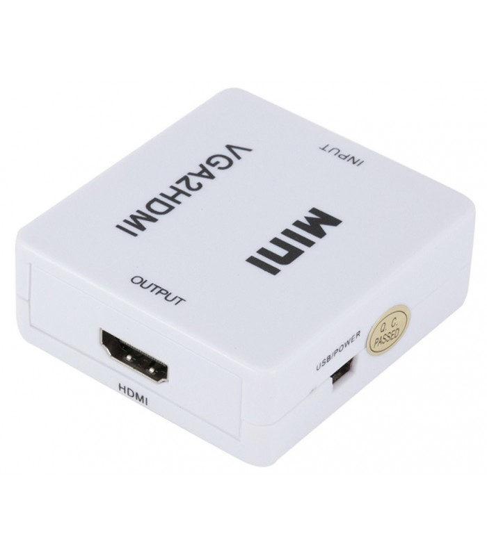Konwerter obrazu z VGA do HDMI Audio FULL HD
