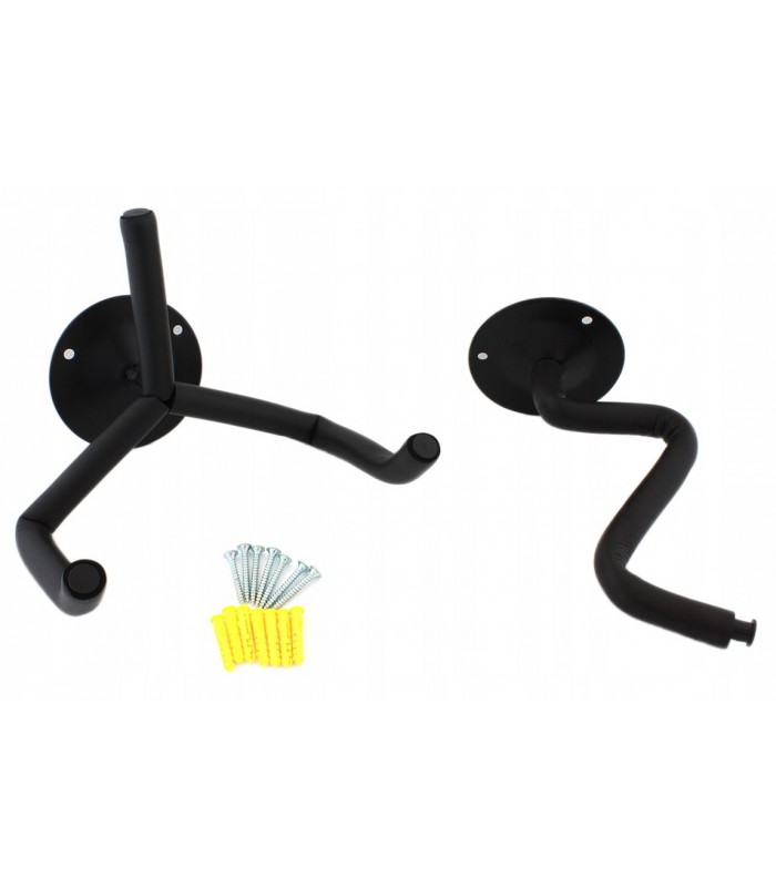 Wieszak gitarowy Statyw na gitarę poziomy 2 części * Gitara na ścianie