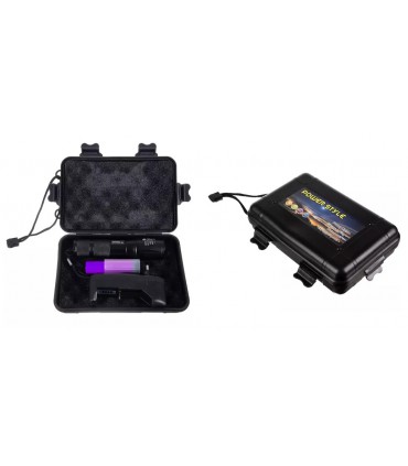 Latarka 2w1 Taktyczna CREE Led Zoom UV