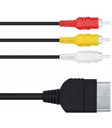 Kabel AV 3x RCA Cinch Audio Video Xbox Classic