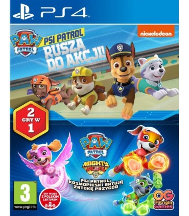 2 Gry Psi Patrol + Kosmopieski PS4 PL Dubbing