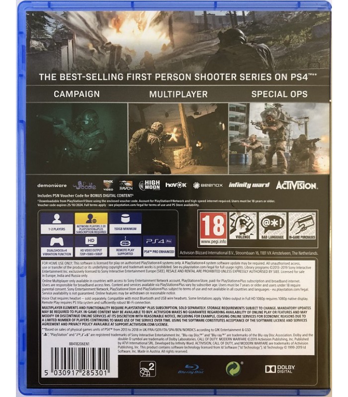 Call of Duty Modern Warfare PS4