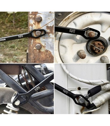 Klucz oczkowy uniwersalny płaski Torx 8-22mm