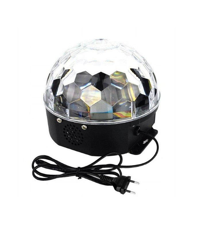 Kula Disco Projektor Głośnik MP3 USB pilot