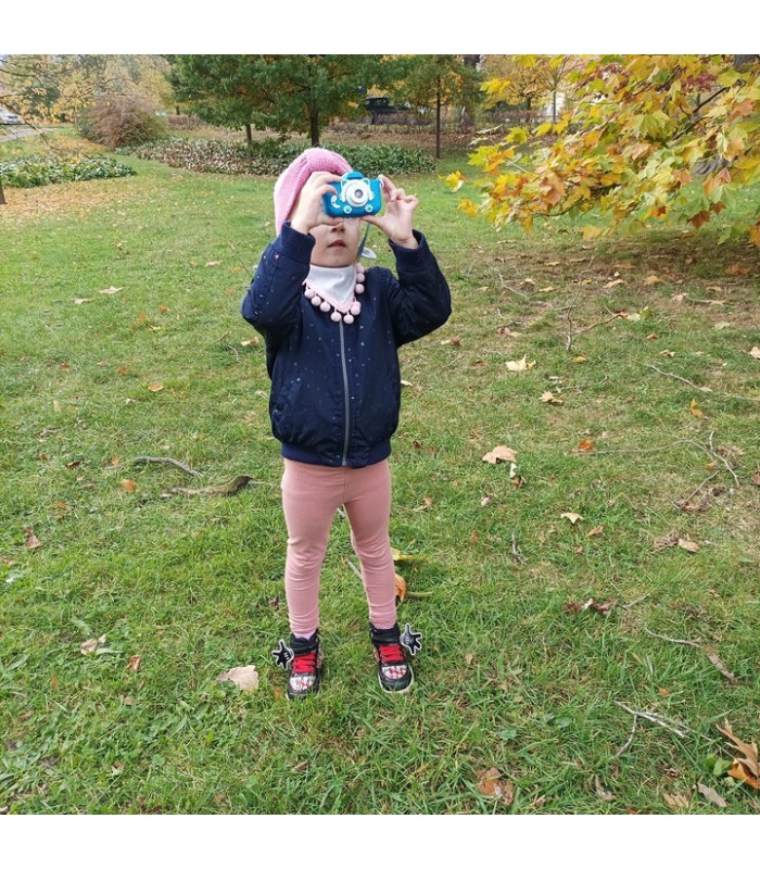 Aparat HD cyfrowy dla Dzieci  + Karta 32gb Blue 