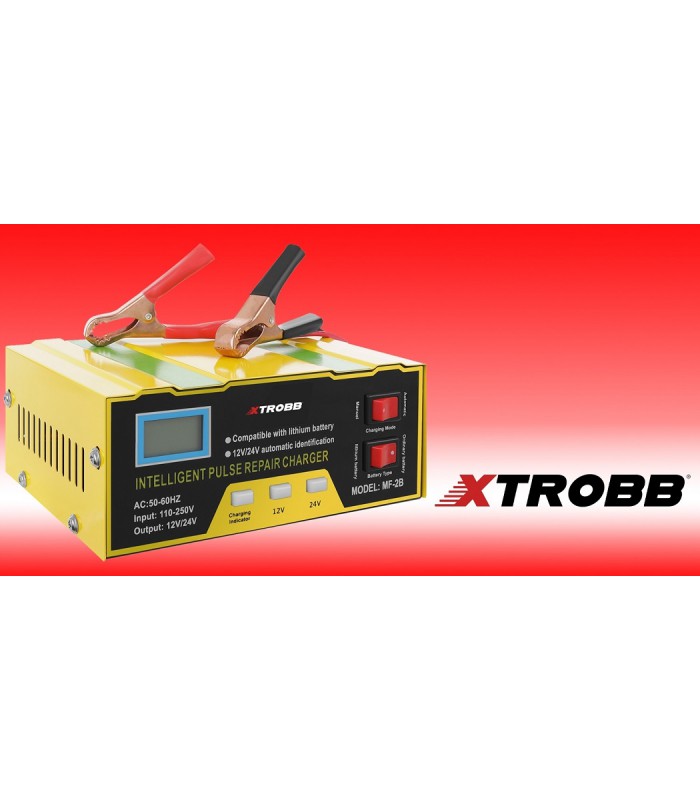 Prostownik do akumulatora 10A samochodowy 12V 24V