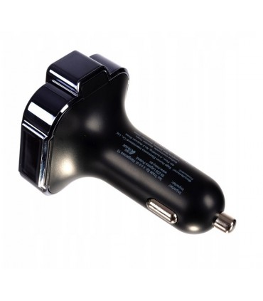 Transmiter Bluetooth FM Ładowarka 2x USB + Typ-C