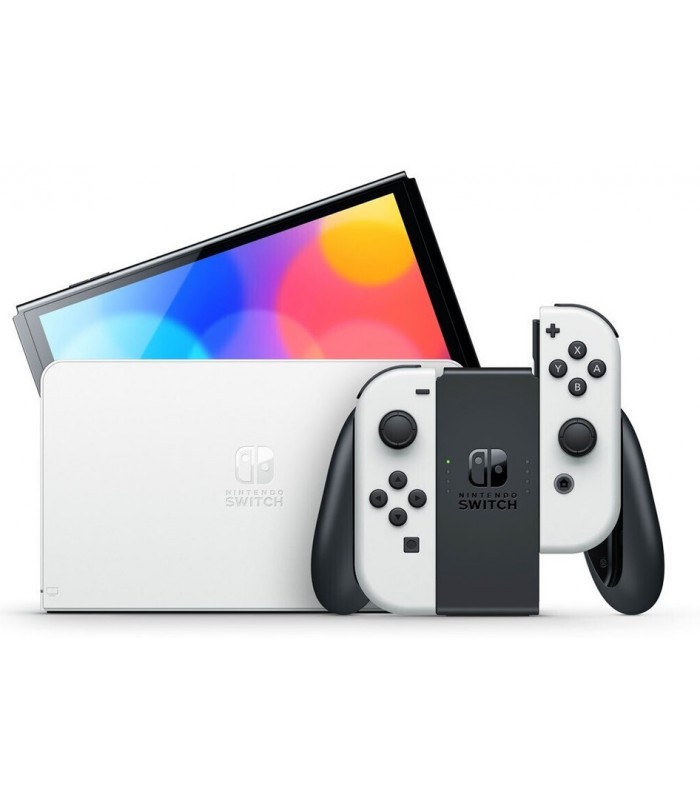Konsola Nintendo Switch OLED Biała Pokrowiec Gwarancja 