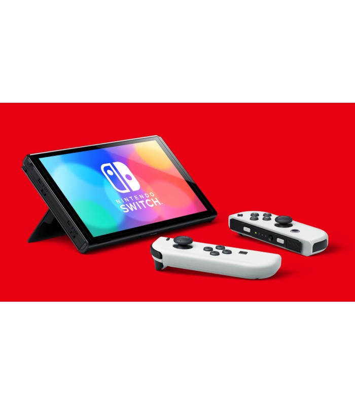 Konsola Nintendo Switch OLED Biała Pokrowiec Gwarancja 