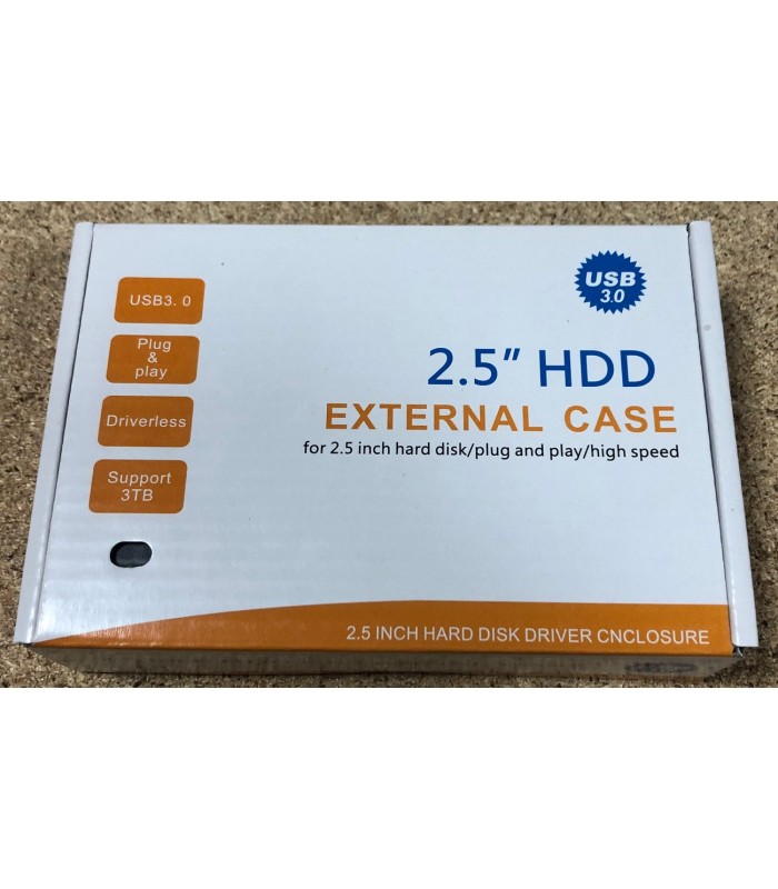 Obudowa Dysku HDD 2,5 USB 3.0 SATA czarna 