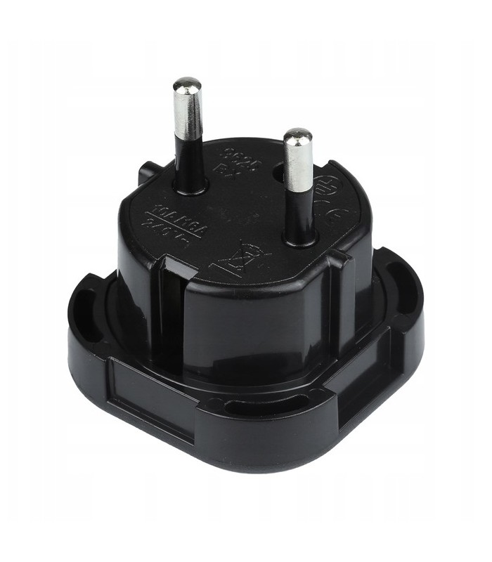 Adapter sieciowy 230V UK na EU Gniazdo Anglia - Wtyczka Europa