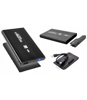 Obudowa Dysku HDD 2,5 USB 3.0 SATA czarna 