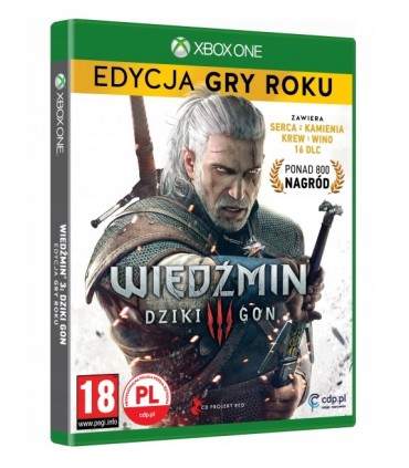 Wiedźmin 3 Dziki Gon GOTY Xbox One S X PL gra Nowa