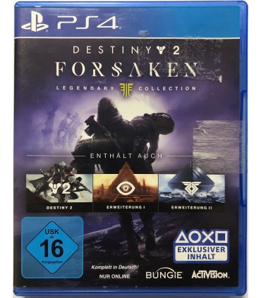 Destiny 2 PS4 PL okładka Forsaken Legendary Collection