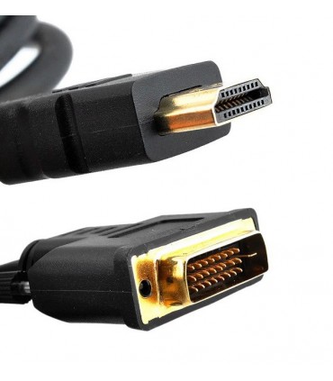 Kabel HDMI-DVI 5m GOLD DVI Full HD