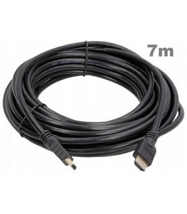 Kabel HDMI HDMI 4K HD HDTV 1080p Gold 7m