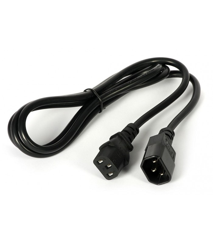 Kabel przedłużacz C13 C14 zasilający serwerowy 1,5m