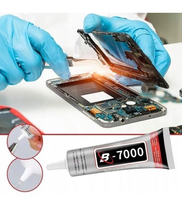 Klej montażowy B-7000 uniwersalny elektronika LCD Transparentny
