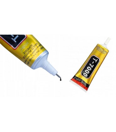 Klej montażowy T-7000 uniwersalny elektronika LCD Czarny 15 ml