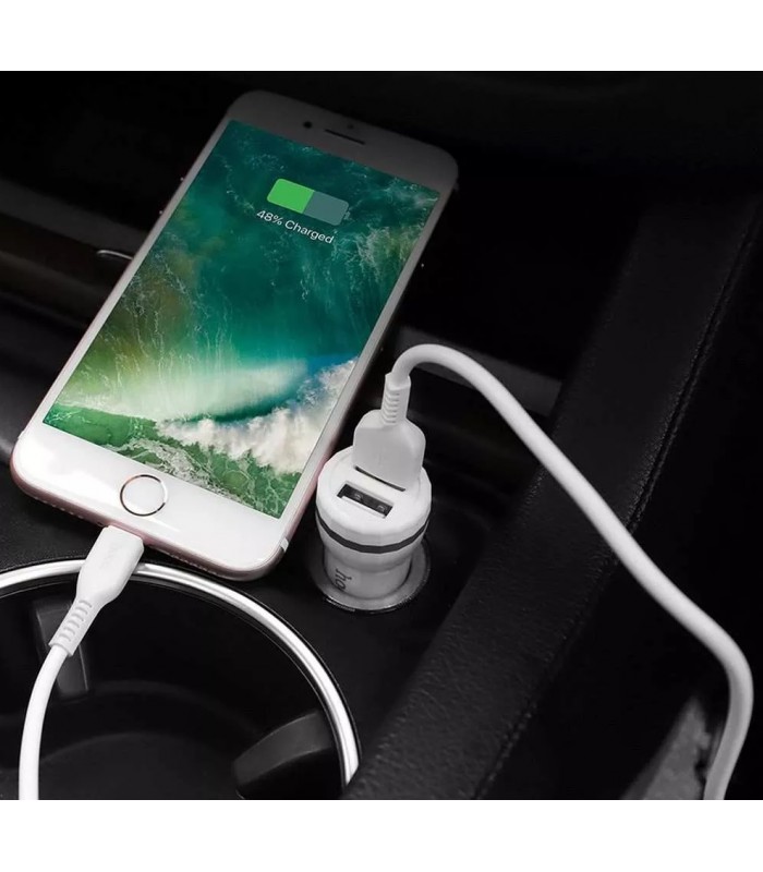 Ładowarka samochodowa 2x USB HOCO Z27