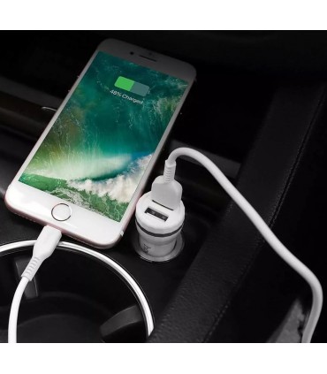 Ładowarka samochodowa 2x USB HOCO Z27