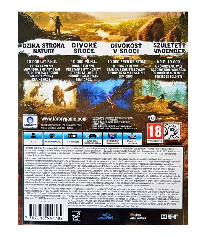 Far Cry Primal PS4 PL