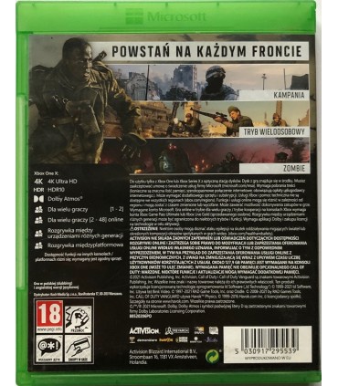 Call of Duty Vanguard Xbox One Series X PL