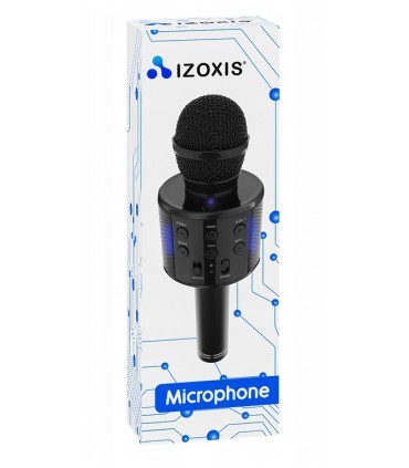 Mikrofon karaoke z głośnikiem Bluetooth 4.0 czarny