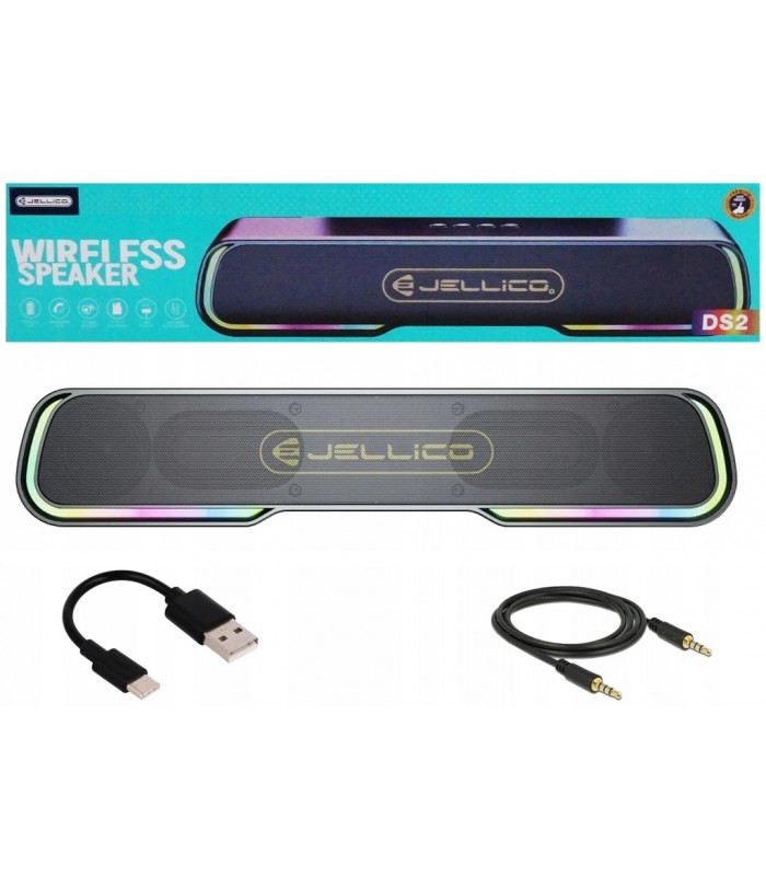 Bezprzewodowy Głośnik Bluetooth Radio Jellico DS2 * Muza Gry Super 