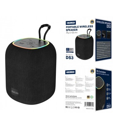 Głośnik Bluetooth Radio FM HIFI 5,4W Jellico DS3 * Super Jakość