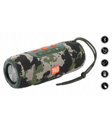 Przenośny Głośnik Bluetooth TG-341 Radio 2x5W Moro