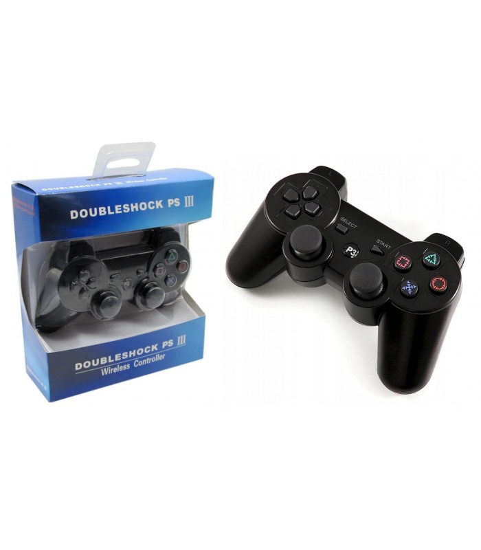 Pad PS3 PC bluetooth Kontroler bezprzewodowy Czarny