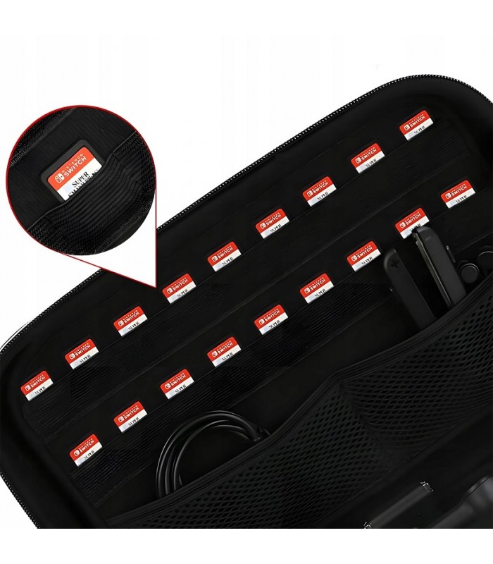 Twardy Futerał Etui duży Pokrowiec do Nintendo Switch OLED