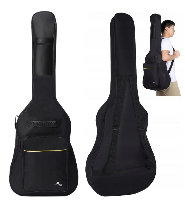Solidny pokrowiec na gitarę akustyczną szelki