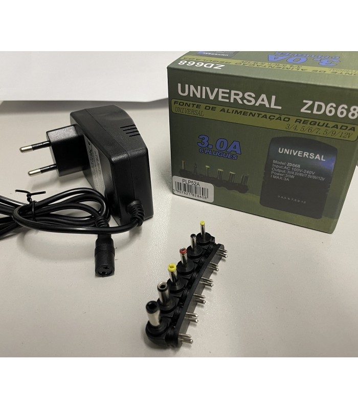 Zasilacz uniwersalny 30W 3V do 12V DC 1.2A