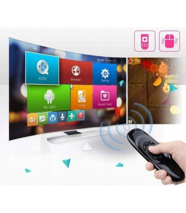 Pilot Smart TV USB 2,4GHz Klawiatura Mysz na Ruch