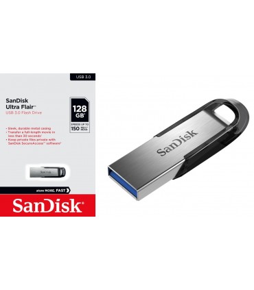 Sandisk Pendrive 128GB Ultra Flair USB 3.0