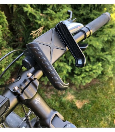 Uchwyt rowerowy do kierownicy na telefon smartfon Regulowany Skuter Rower