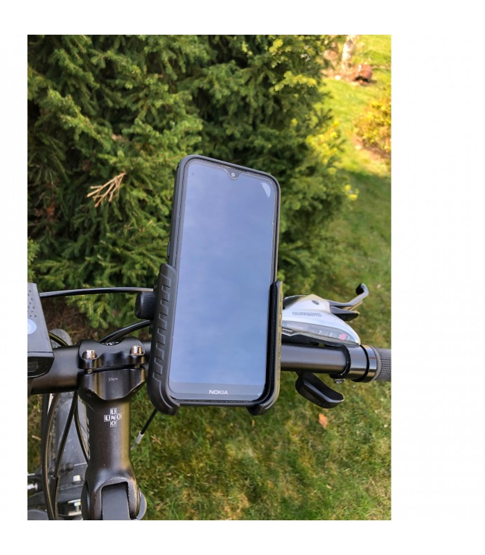 Uchwyt rowerowy do kierownicy na telefon smartfon Regulowany Skuter Rower