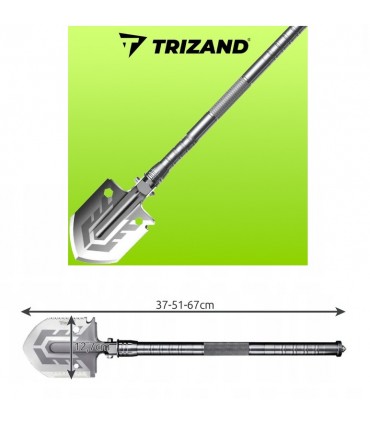 Saperka składana 16w1 Wojskowa Łopata Survival