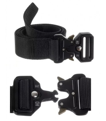 Pas taktyczny SURVIVAL Militarny Wojskowy + Klamra