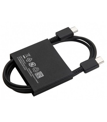 Oryg. Kabel Samsung 2x USB-C 3A 25W 45W 1m Czarny