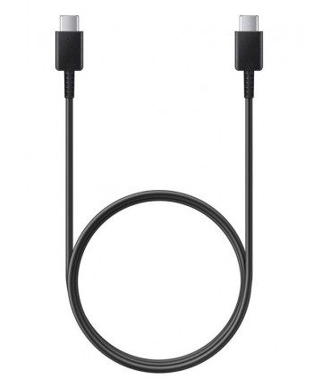 Oryg. Kabel Samsung 2x USB-C 3A 25W 45W 1m Czarny