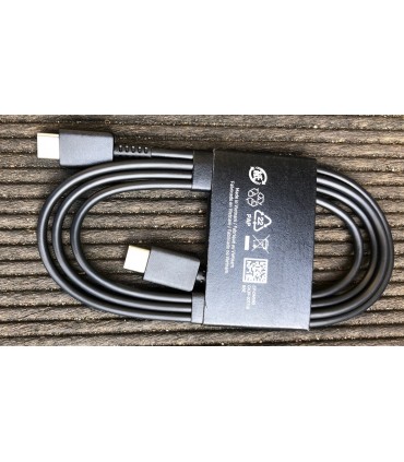 Oryg. Kabel Samsung 2x USB-C 3A 25W 45W 1m Czarny