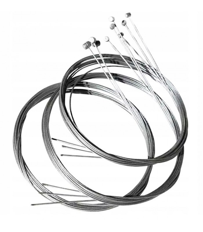 Duży zestaw Linek Pancerzy hamulce przerzutki rower Serwis rowerowy