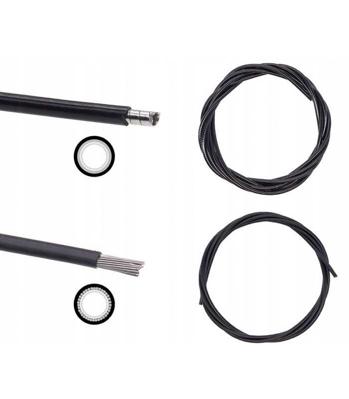 Duży zestaw Linek Pancerzy hamulce przerzutki rower Serwis rowerowy